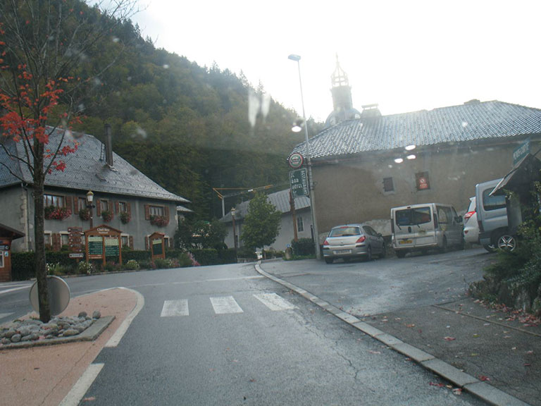 Arrivée Village de Montriond
